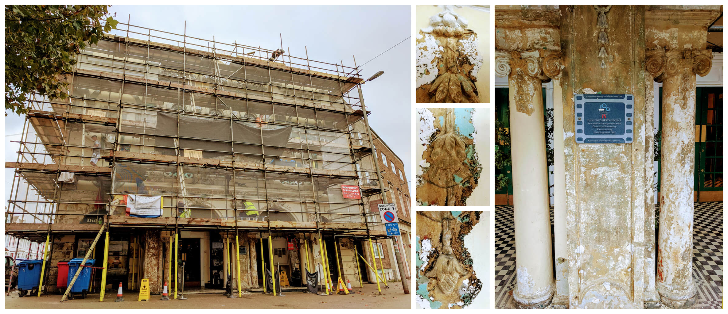 Duke of Yorks restoration process